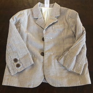 Gymboree seersucker jacket